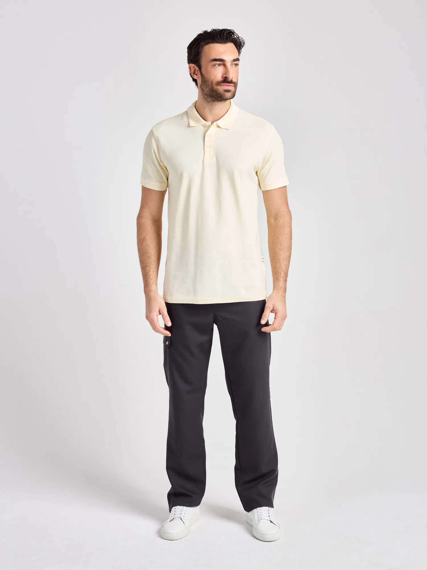Iseo Man - Poloshirt - champagner